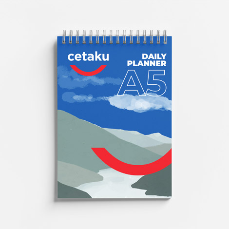 Agenda / Planner Ukuran A5 Spiral